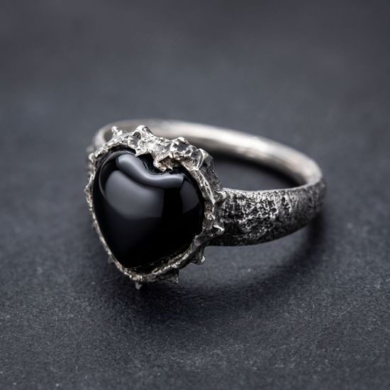 Изображение Heart&Spikes Black Ring
